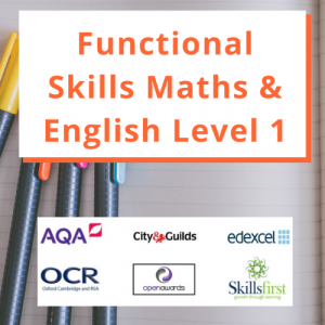 Functional Skills Maths & English Level 1